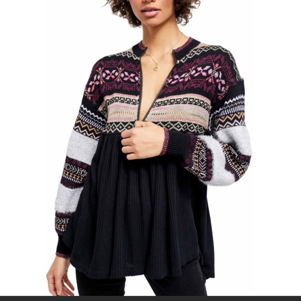 Free People Cozy Cottage Sweater